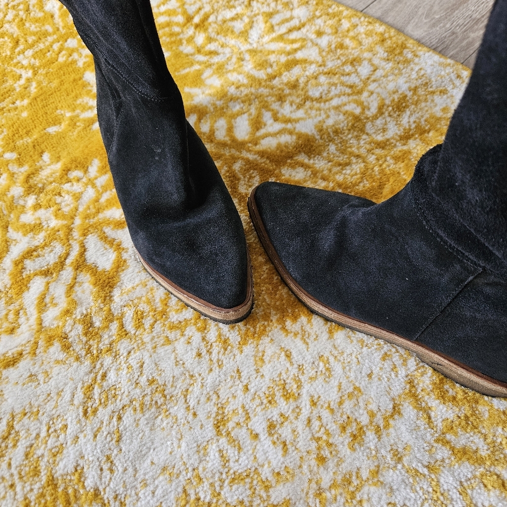 Free People Suede Slouch Boots - Picture 10 of 12